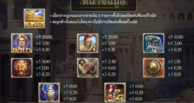 Roma Deluxe slotxo ฟรีเครดิต