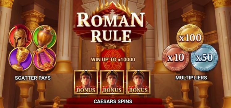 Roman Rule EVOPLAY slottxo ฟรีเครดิต