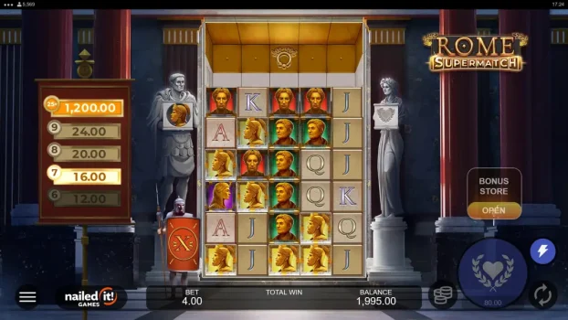 Rome Supermatch Microgaming slottxo ทดลองเล่น