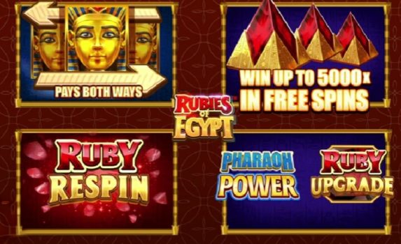 Rubies of Egypt Microgaming slottxo ฟรีเครดิต