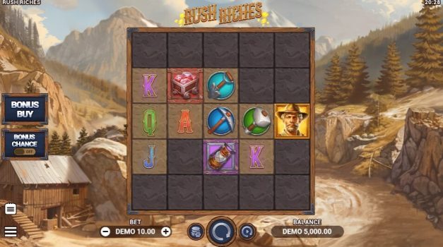 Rush Riches EVOPLAY slottxo ทดลองเล่น