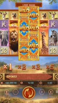 Safari Wilds Joker PG Slot ทดลองเล่น