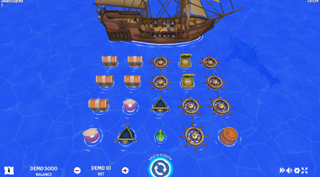 Sea of Spins EVOPLAY slottxo ทดลองเล่น