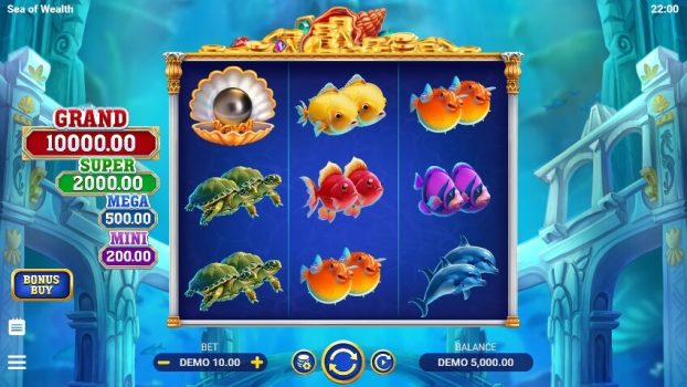 Sea of Wealth EVOPLAY slottxo ทดลองเล่น