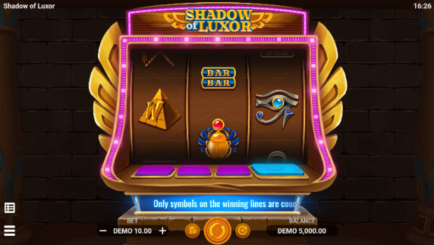 Shadow of Luxor EVOPLAY slottxo ทดลองเล่น