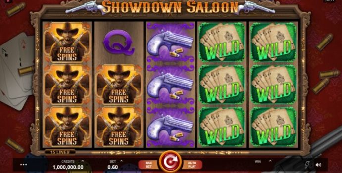 Showdown Saloon Microgaming slottxo ทดลองเล่น