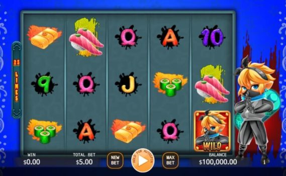 Sushi Ninja KA Gaming slottxo ทดลองเล่น