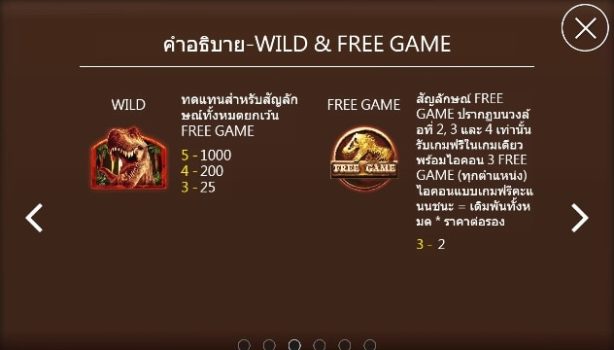 T-Rex ASKMEBET slottxo ทางเข้า
