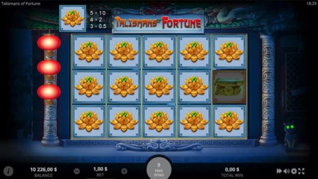 Talismans of Fortune EVOPLAY slottxo ทดลองเล่น