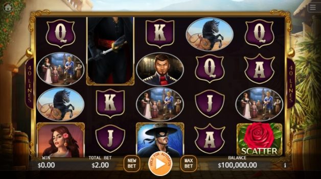 The Mask of Zorro KA Gaming slottxo ทดลองเล่น