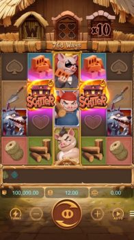 Three Crazy Piggies Joker PG Slot ทดลองเล่น