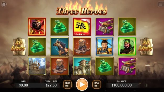 Three Heroes KA Gaming slottxo ทดลองเล่น