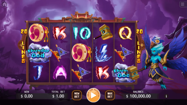Thunder God KA Gaming slottxo ทดลองเล่น