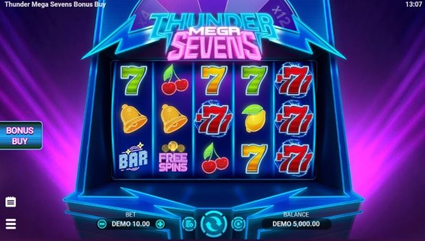 Thunder Mega Sevens Bonus Buy EVOPLAY slottxo ทดลองเล่น