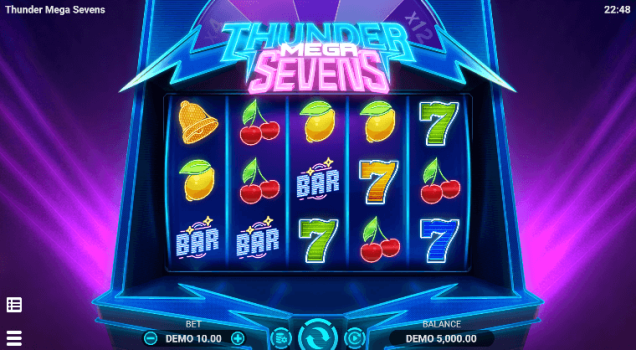 Thunder Mega Sevens EVOPLAY slottxo ทดลองเล่น