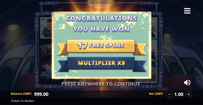 Ticket to Riches Microgaming slottxo ฝาก ถอน