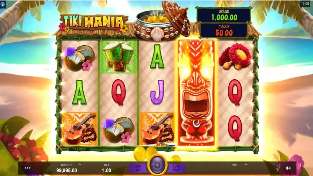 Tiki Mania Microgaming slottxo ทดลองเล่น