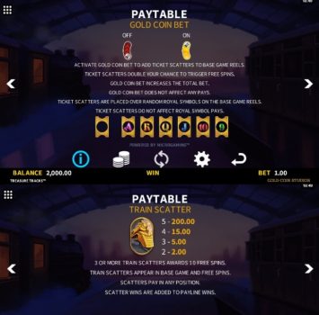 Treasure Tracks Microgaming slottxo ฝาก ถอน