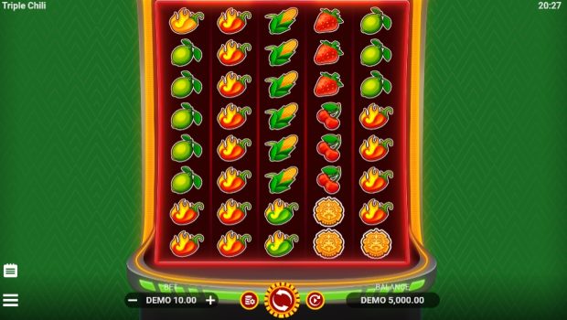 Triple Chili EVOPLAY slottxo ทดลองเล่น