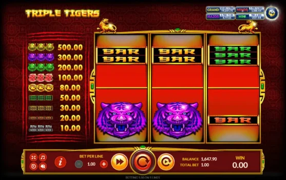 Triple Tigers slotxo ทดลองเล่น