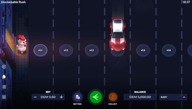 Uncrossable Rush EVOPLAY slottxo ทดลองเล่น
