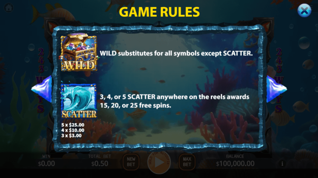 Underwater Treasure KA Gaming slottxo ฝาก ถอน