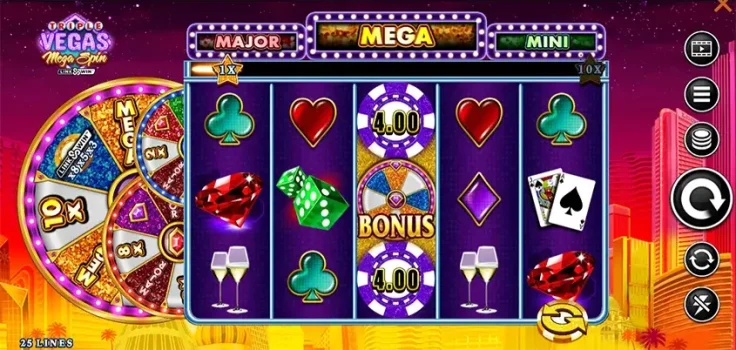 Vegas Mega Spin Microgaming slottxo ทดลองเล่น