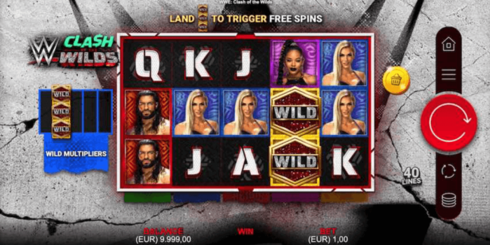 WWE Clash of the Wilds Microgaming slottxo ทดลองเล่น