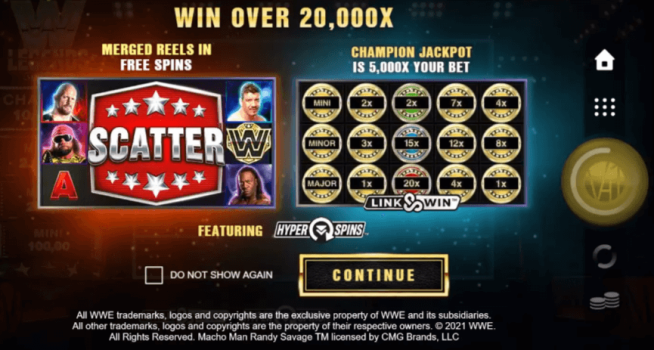 WWE Legends Link & Win Microgaming slottxo ฟรีเครดิต