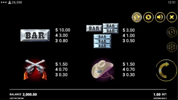 Western Gold 2 Double Barrel Microgaming slottxo ฝาก ถอน