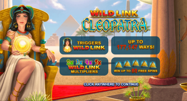 Wild Link Cleopatra Microgaming slottxo ฝาก ถอน