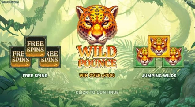 Wild Pounce EVOPLAY slottxo ฟรีเครดิต