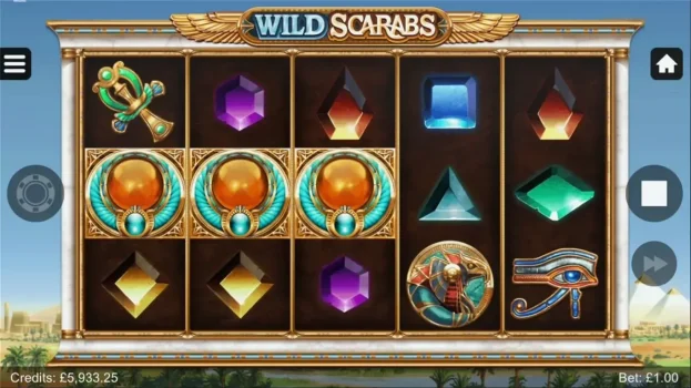 Wild Scarabs Microgaming slottxo ทดลองเล่น