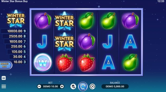 Winter Star Bonus Buy EVOPLAY slottxo ทดลองเล่น