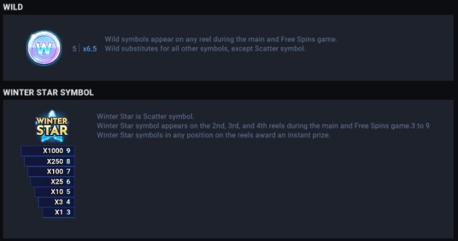Winter Star Bonus Buy EVOPLAY slottxo ฝาก ถอน