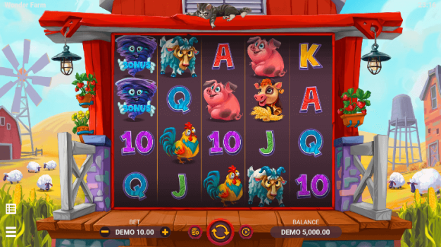 Wonder Farm EVOPLAY slottxo ทดลองเล่น